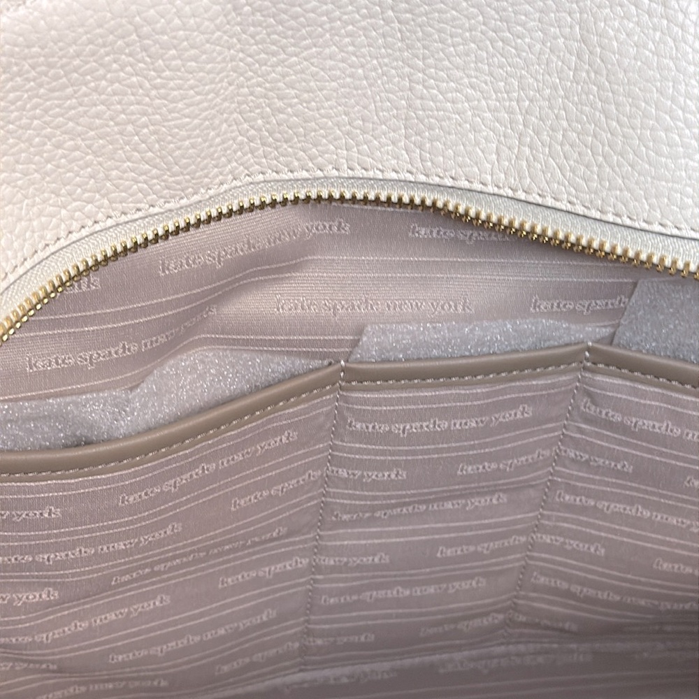 NWT Kate Spade Taylor Colorblocked Pebbled Leather Large Tote - Picture 10 of 13